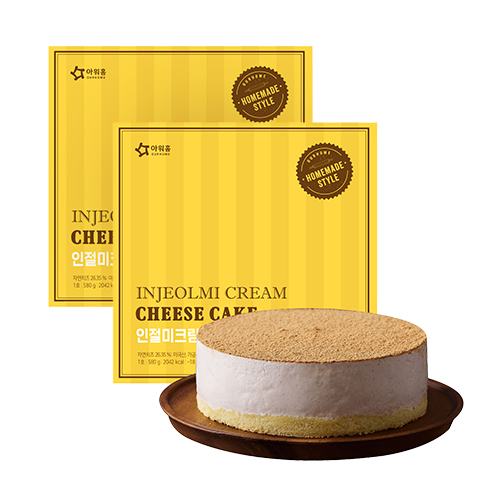 [1+1] 인절미 크림 치즈케이크(580g)
