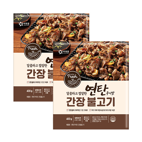 [1+1] 연탄구이맛 간장불고기 400g