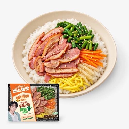 [온더고X편스토랑] 안성훈의 훈제오리 마늘쫑 비빔밥