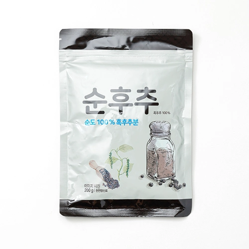 [직수입] 순후추 (파우치) 200g