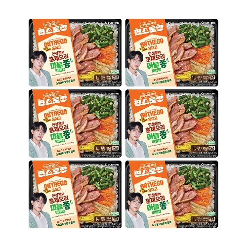 [온더고X편스토랑] 안성훈의 훈제오리 마늘쫑 비빔밥 X 6입